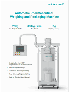 Automatic Pharmaceutical Weighing and Packaging Machine