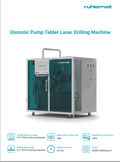 Osmotic Pump Tablet Laser Drilling Machine
